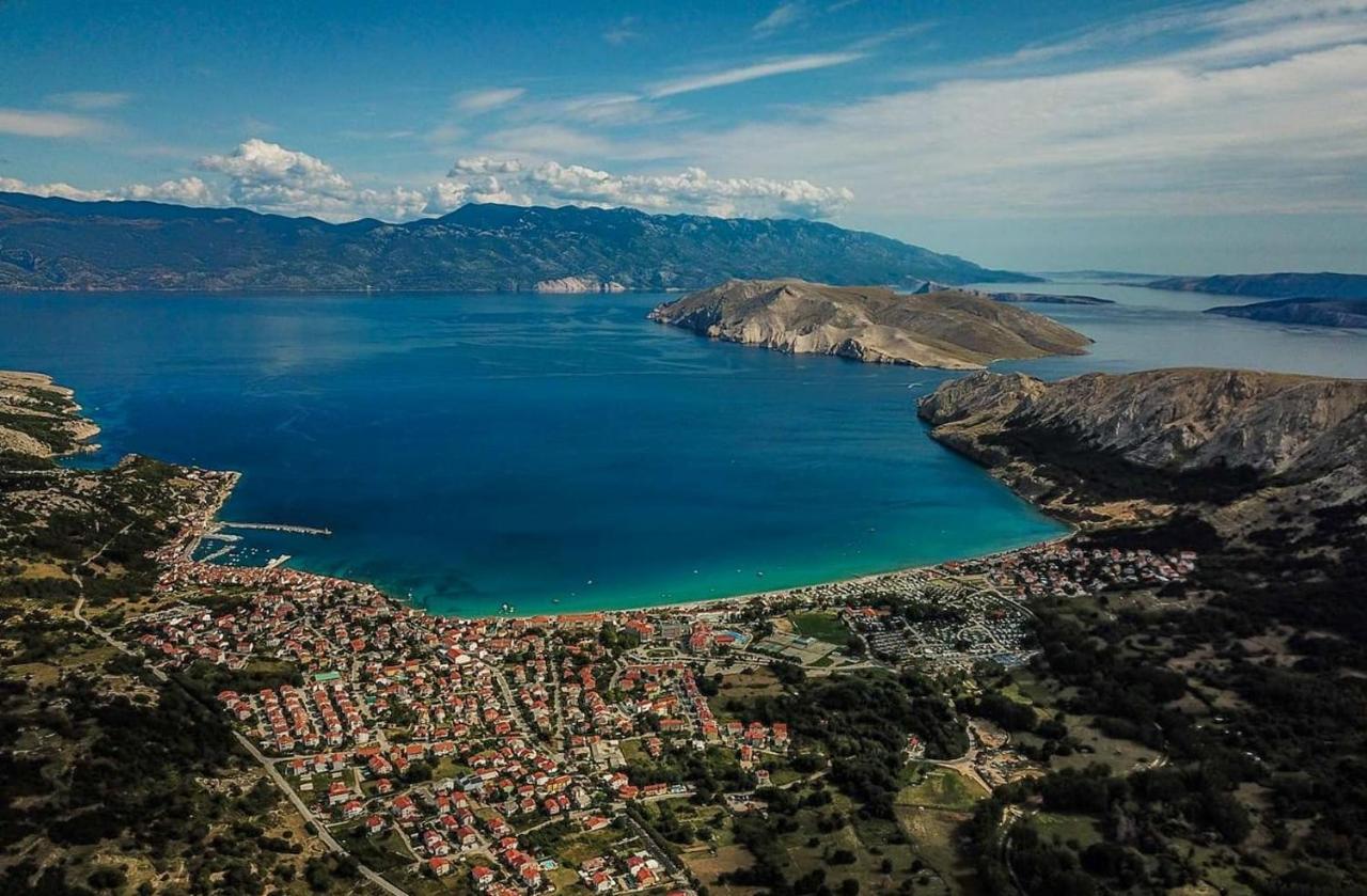 Apartman Klaudija Baška Kültér fotó